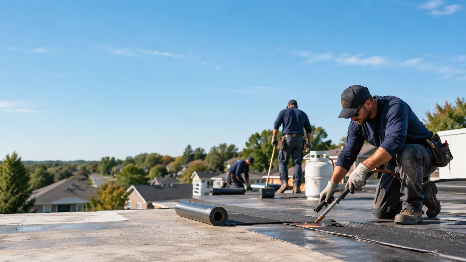 Flat Roof Leak Repair providers in Gridley, KS
